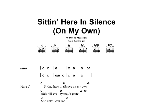 Sittin’ Here In Silence (On My Own) Sittin’ Here In Silence (On My Own)
