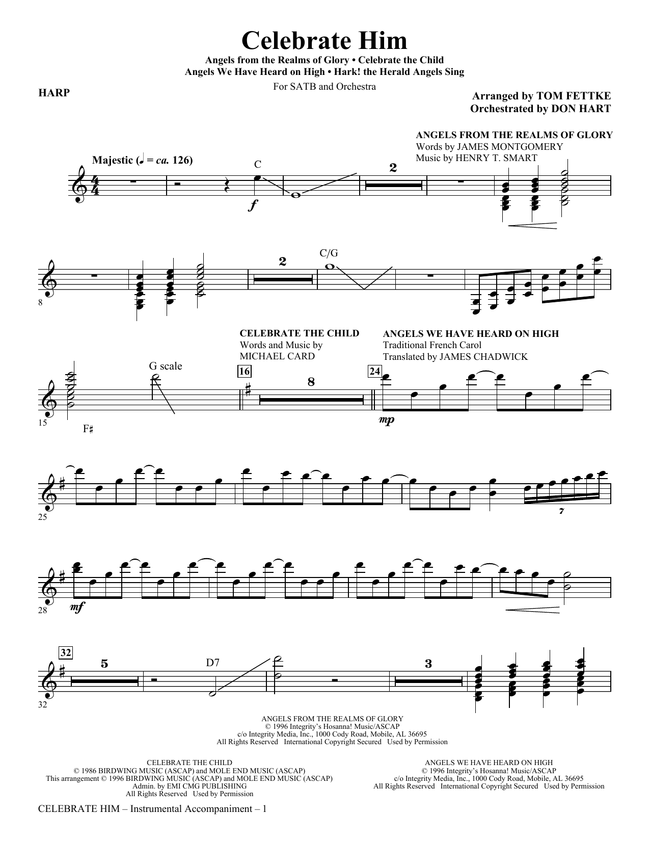 Celebrate Him (Medley) – Harp Celebrate Him (Medley) – Harp
