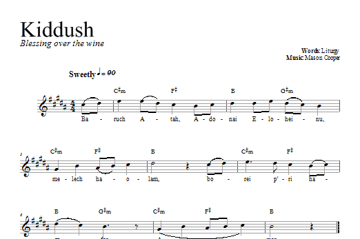 Kiddush Kiddush