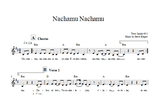 Nachamu Nachamu Nachamu Nachamu
