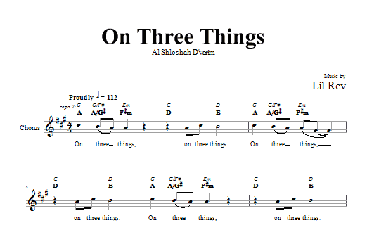 On Three Things On Three Things