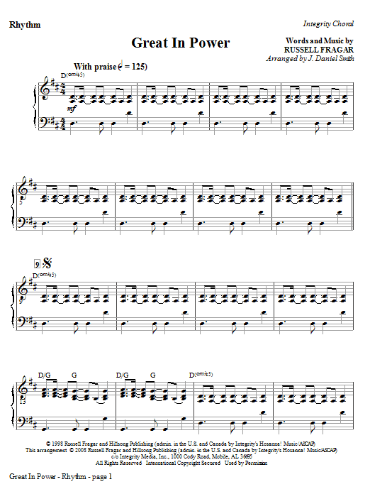 Great In Power – Rhythm Great In Power – Rhythm
