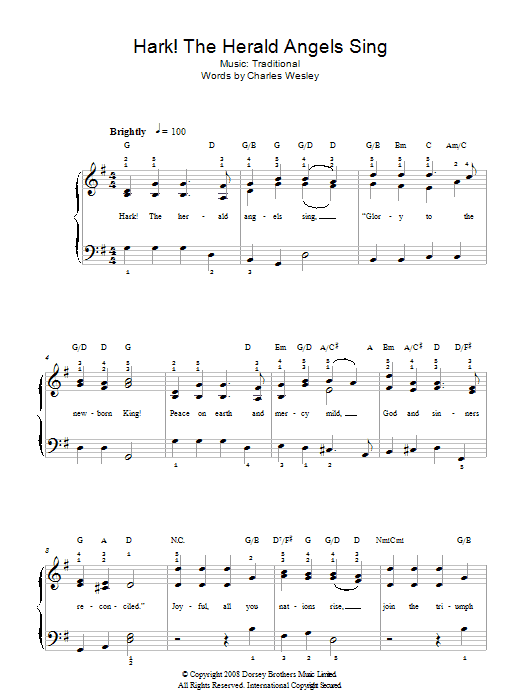 Hark! The Herald Angels Sing Hark! The Herald Angels Sing