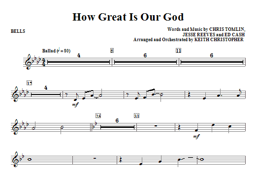 How Great Is Our God – Bells How Great Is Our God – Bells
