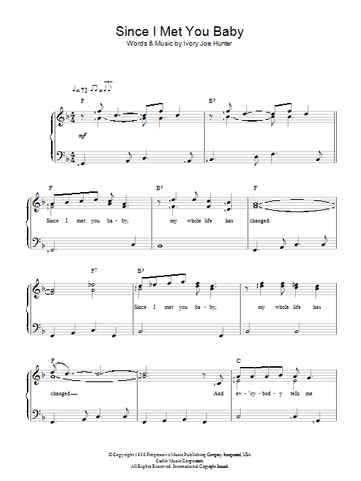 Since I Met You Baby (abridged) Since I Met You Baby (abridged)