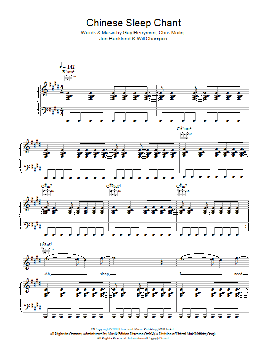 Chinese Sleep Chant Chinese Sleep Chant