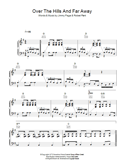Over The Hills And Far Away Over The Hills And Far Away