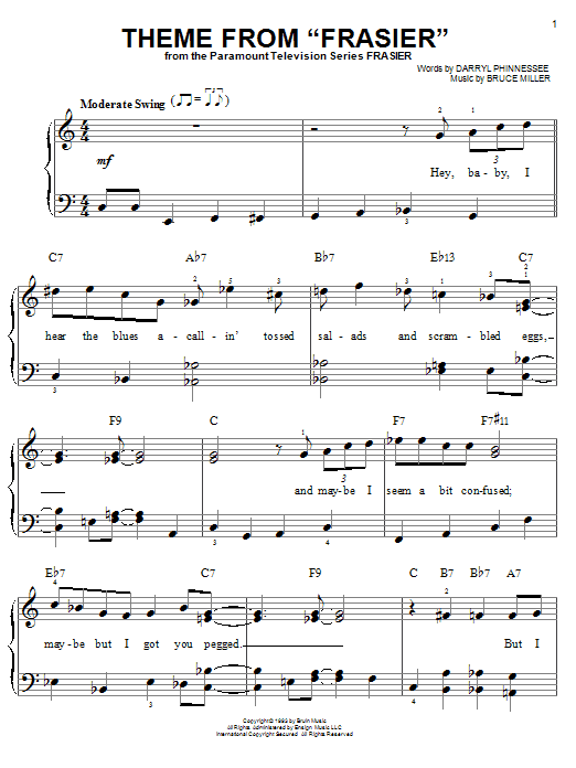 Theme From “Frasier” Theme From “Frasier”