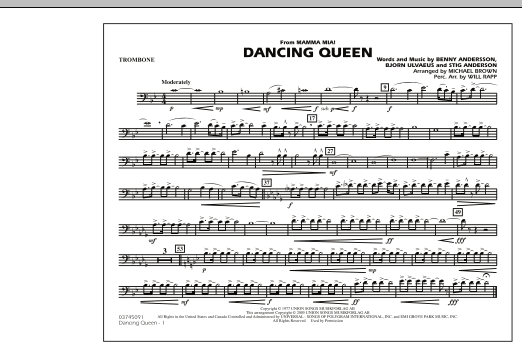 Dancing Queen (from “Mamma Mia!”) – Trombone Dancing Queen (from “Mamma Mia!”) – Trombone