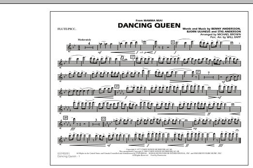 Dancing Queen (from “Mamma Mia!”) – Flute/Piccolo Dancing Queen (from “Mamma Mia!”) – Flute/Piccolo