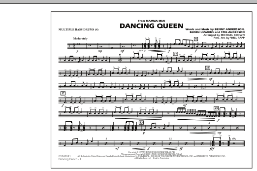 Dancing Queen (from “Mamma Mia!”) – Multiple Bass Drums Dancing Queen (from “Mamma Mia!”) – Multiple Bass Drums