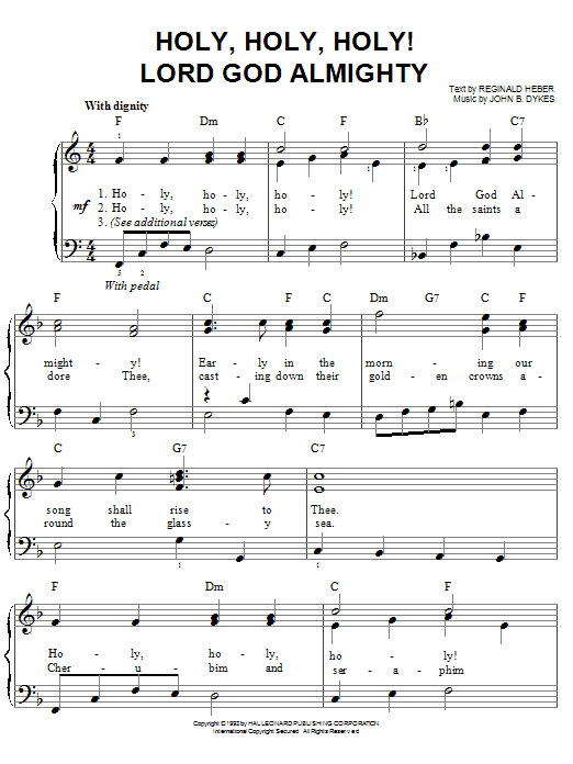 Holy, Holy, Holy Holy, Holy, Holy