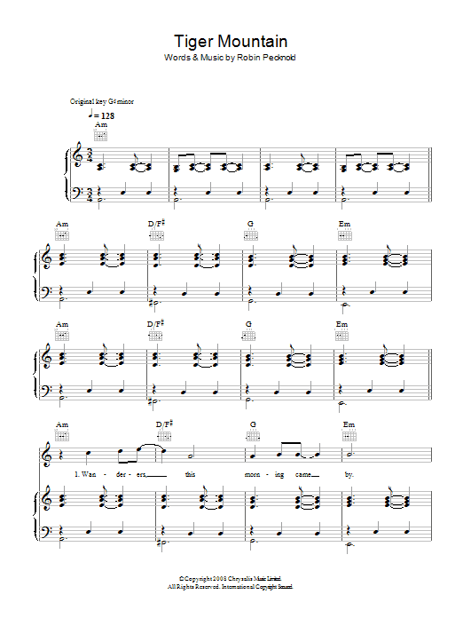 Tiger Mountain Peasant Song Tiger Mountain Peasant Song