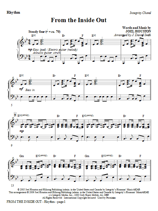From the Inside Out – Violin 1 From the Inside Out – Violin 1