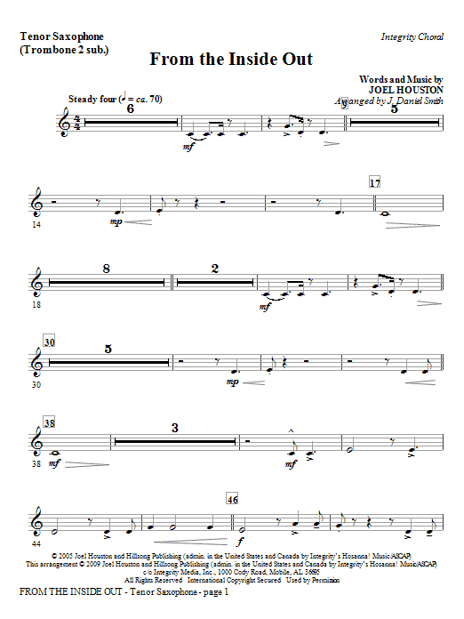 From the Inside Out – Bass Clarinet (sub Bass) From the Inside Out – Bass Clarinet (sub Bass)