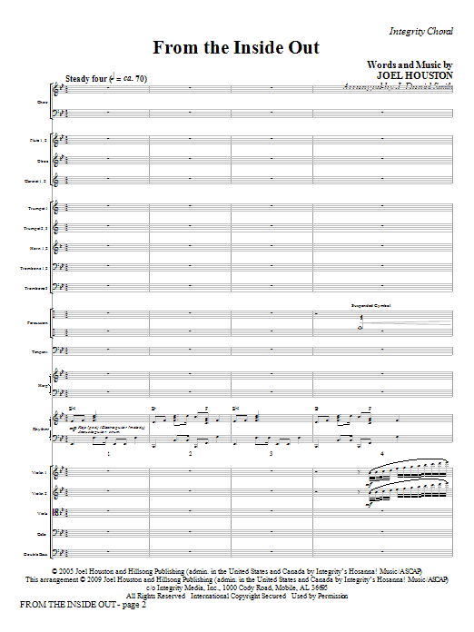From the Inside Out – Full Score From the Inside Out – Full Score