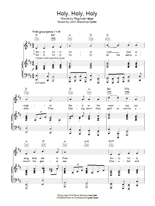 Holy, Holy, Holy Holy, Holy, Holy