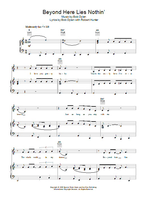 Beyond Here Lies Nothin’ Beyond Here Lies Nothin’