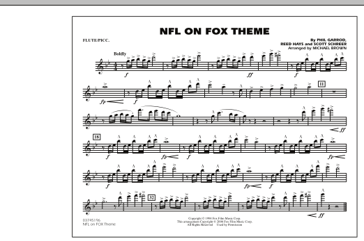 NFL On Fox – Flute/Piccolo NFL On Fox – Flute/Piccolo