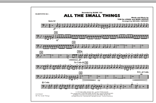 All The Small Things – Baritone B.C. All The Small Things – Baritone B.C.
