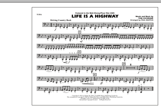Life Is A Highway – Tuba Life Is A Highway – Tuba