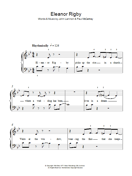 Eleanor Rigby Eleanor Rigby