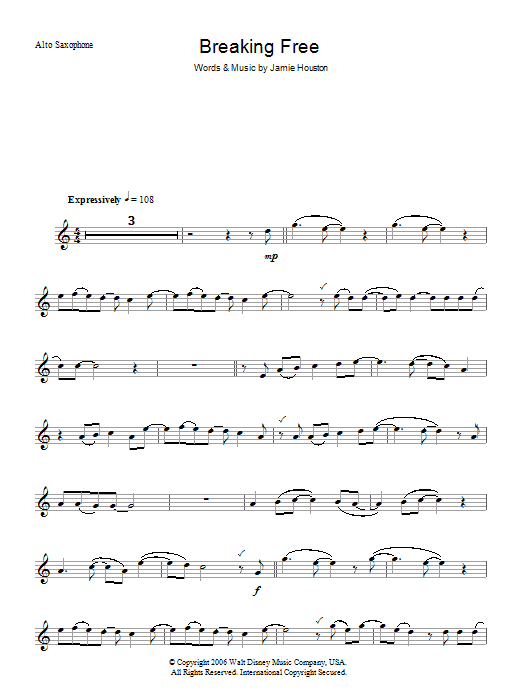 Breaking Free (from High School Musical) Breaking Free (from High School Musical)