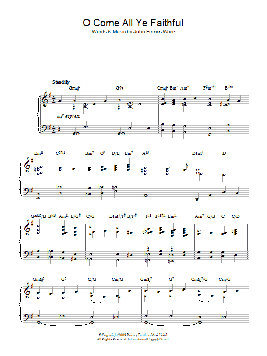 O Come, All Ye Faithful (Adeste Fideles) O Come, All Ye Faithful (Adeste Fideles)