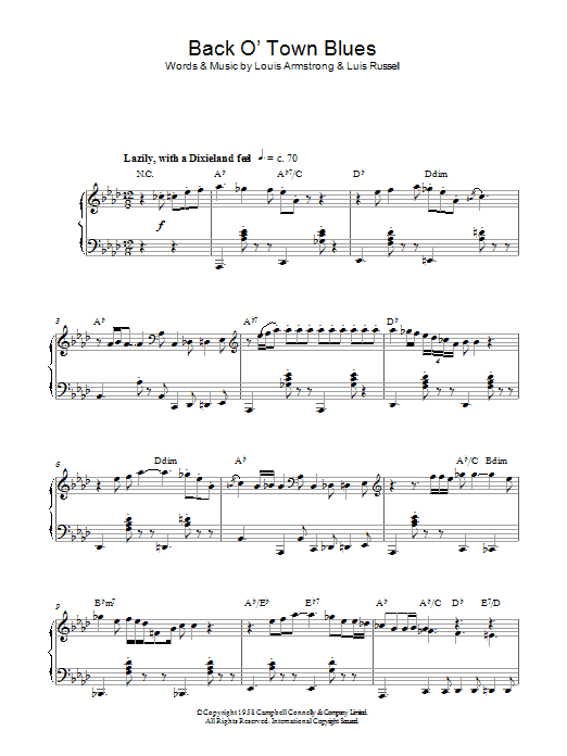Back O’ Town Blues Back O’ Town Blues