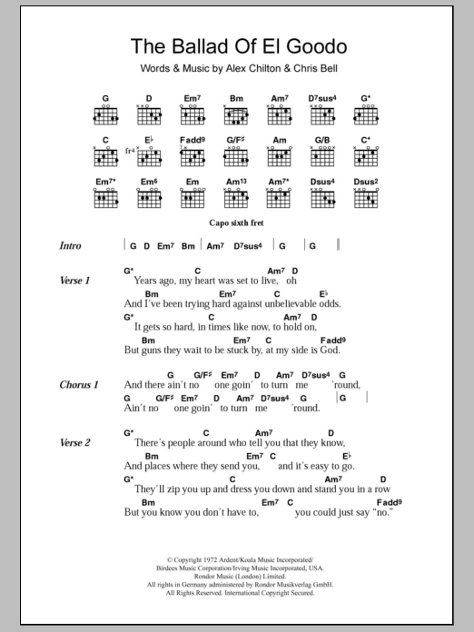 The Ballad Of El Goodo The Ballad Of El Goodo