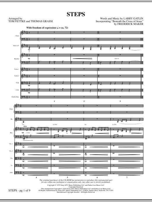 Steps – Full Score Steps – Full Score