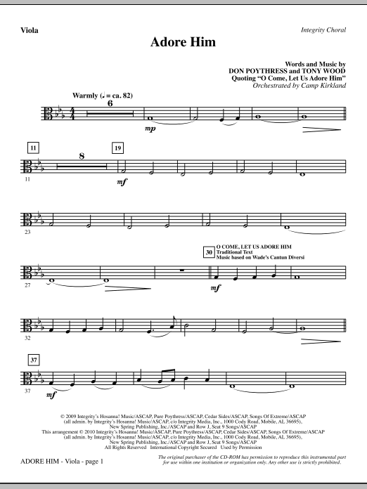 Adore Him – Viola Adore Him – Viola