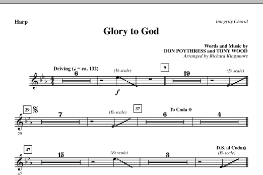 Glory To God – Harp Glory To God – Harp