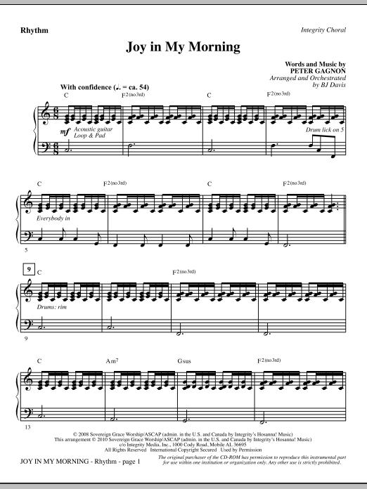 Joy In My Morning – Rhythm Joy In My Morning – Rhythm