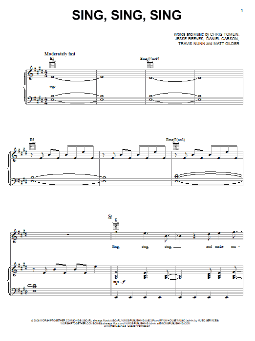Sing, Sing, Sing