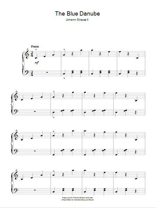(On The Beautiful) The Blue Danube (On The Beautiful) The Blue Danube
