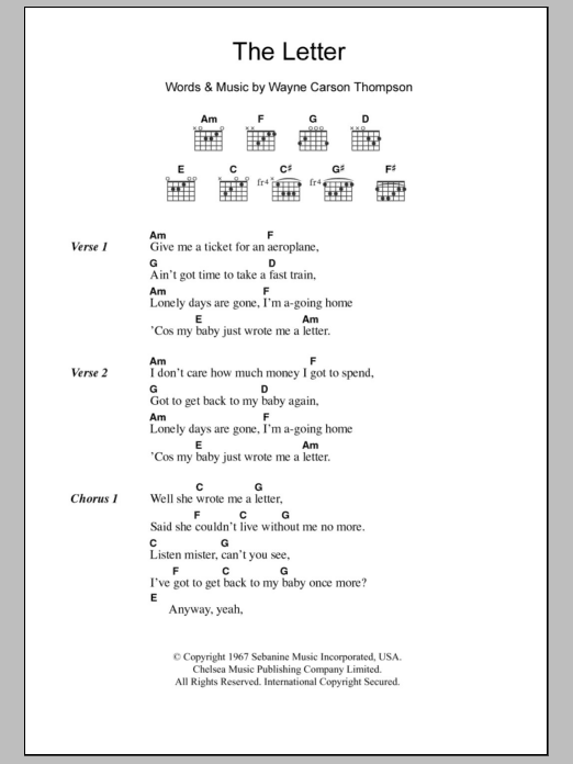 The Letter The Letter
