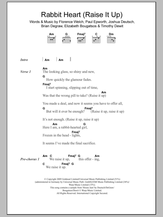Rabbit Heart (Raise It Up) Rabbit Heart (Raise It Up)