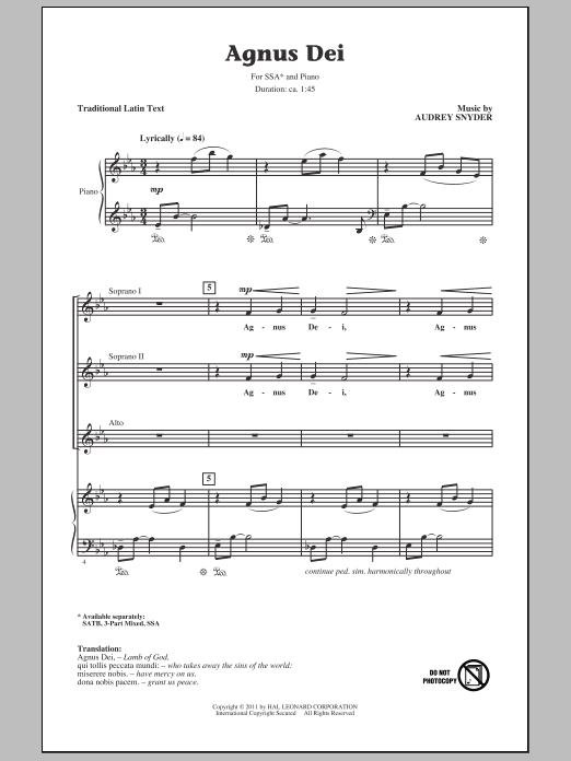 Agnus Dei