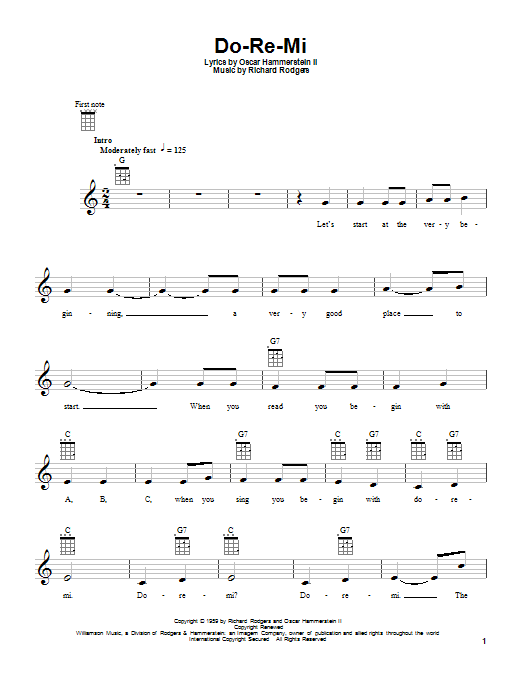 Do-Re-Mi (from The Sound of Music)