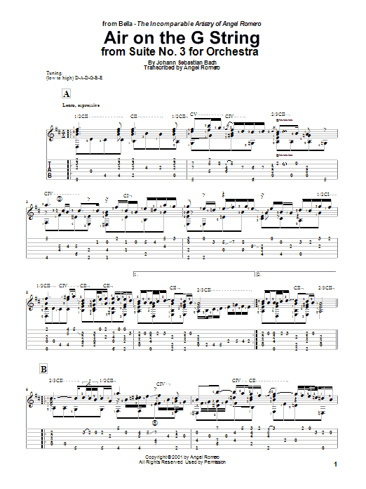 Air On The G String