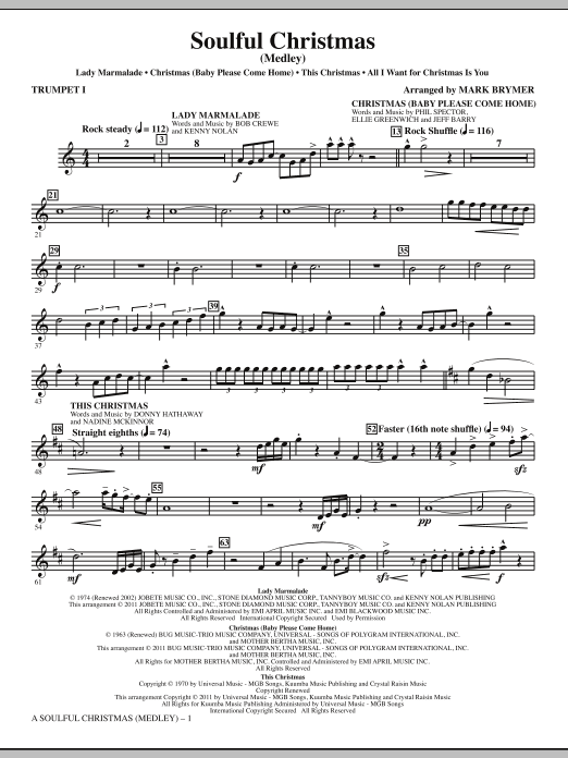 A Soulful Christmas – Bb Trumpet 1 A Soulful Christmas – Bb Trumpet 1