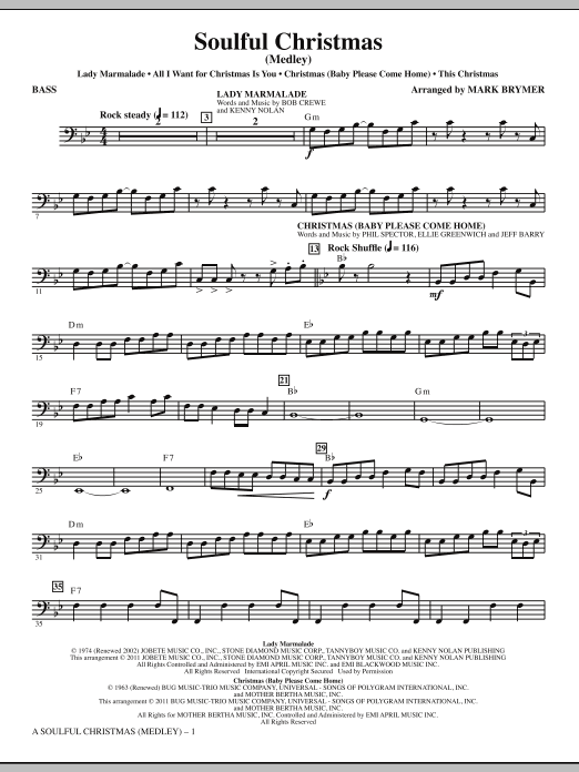 A Soulful Christmas – Bass A Soulful Christmas – Bass