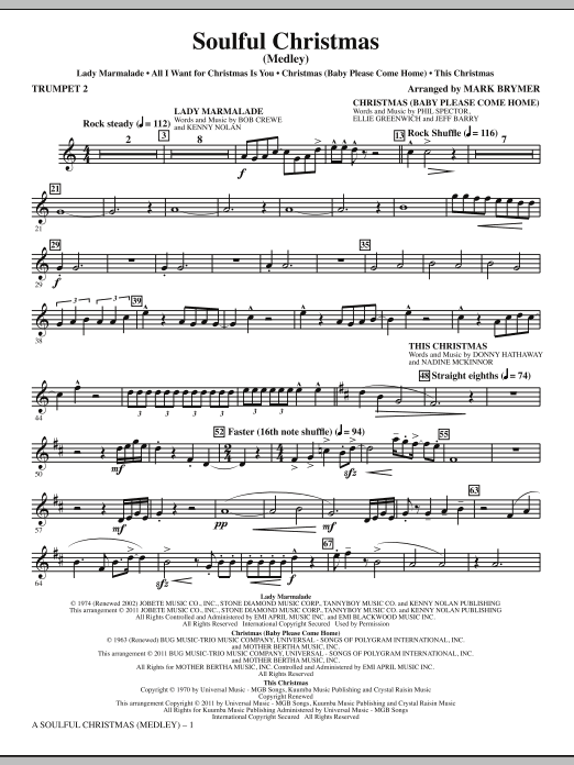 A Soulful Christmas – Bb Trumpet 2 A Soulful Christmas – Bb Trumpet 2