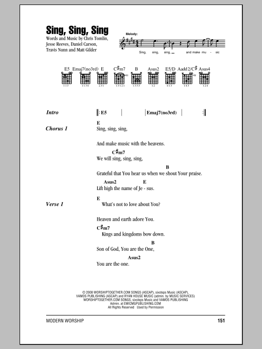 Sing, Sing, Sing
