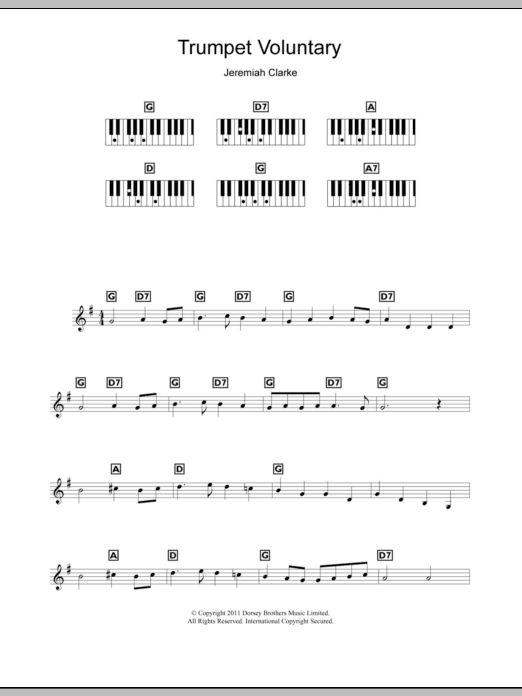 Trumpet Voluntary Trumpet Voluntary