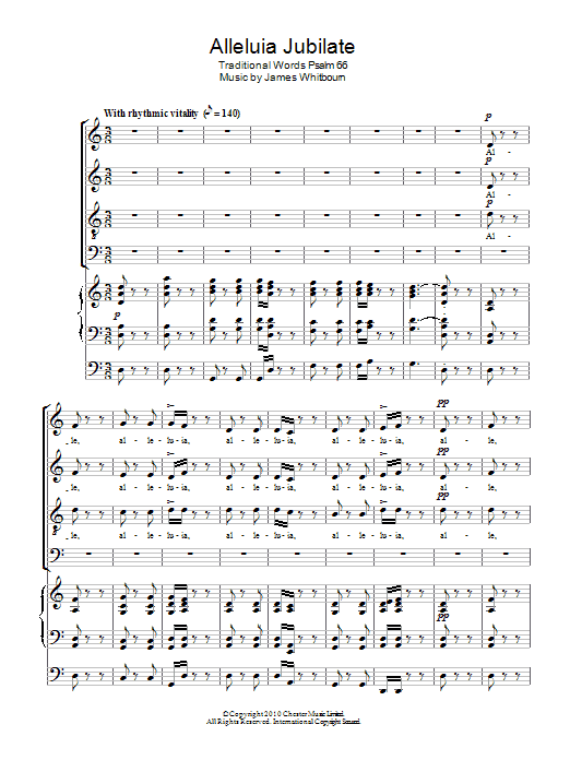 Alleluia Jubilate Alleluia Jubilate