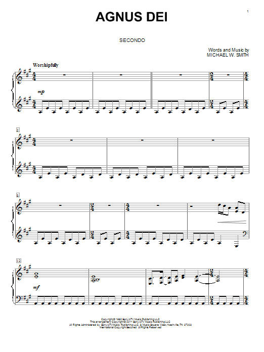 Agnus Dei Agnus Dei