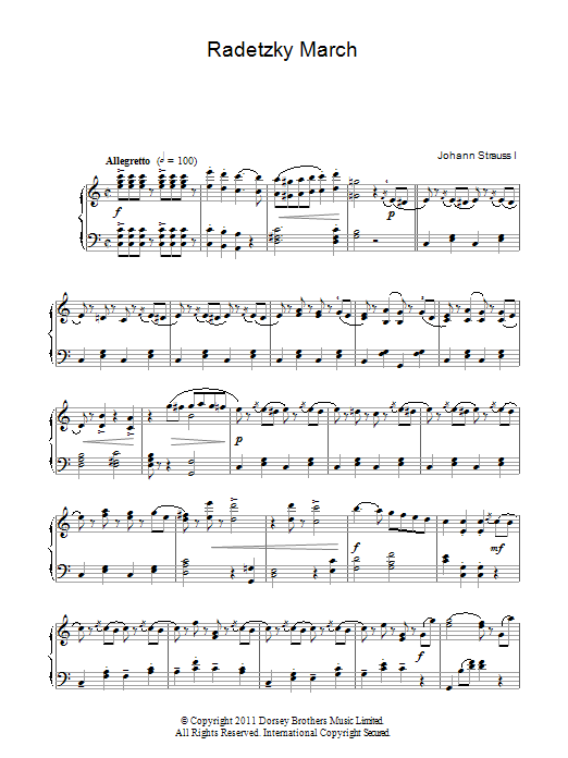Radetzky March Op. 228 Radetzky March Op. 228
