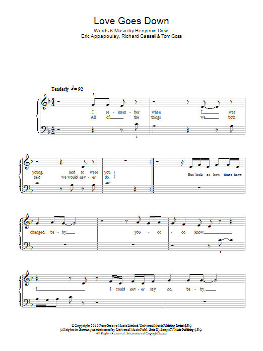 Love Goes Down Love Goes Down